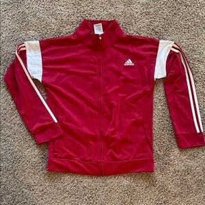 Adidas Crimson and White Track Jacket 151